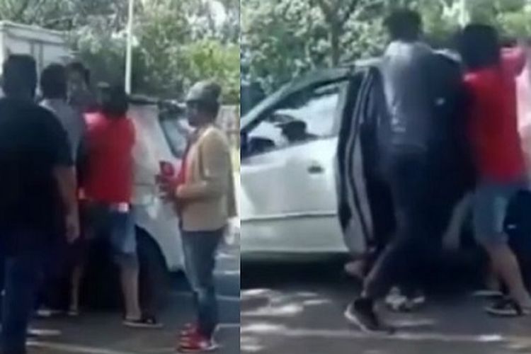 Viral Debt Collector Diduga Aniaya dan Rebut Paksa Mobil Milik Seorang Pria di Surabaya