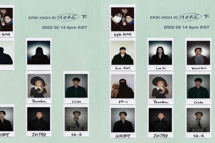 Hari Valentine 2022 Ini Epik High akan Comeback dengan Album Baru, Ada Lee Hi, PH-1, dan Artis Lainnya
