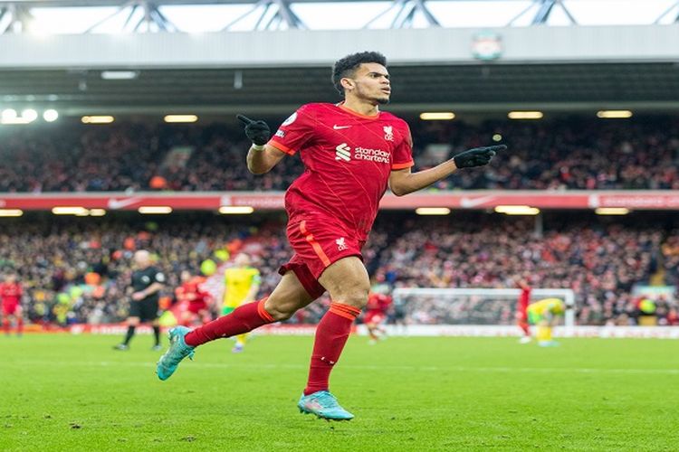 Luis Diaz Buka Rekening Golnya di Liverpool saat The Reds Tundukan Norwich 3 vs 1, Simak Kabarnya Berikut Ini