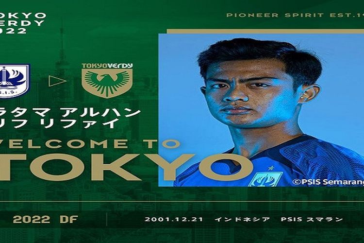 Breaking News, Pratama Arhan Resmi Gabung Klub Jepang Tokyo Verdy, Simak Kabar Selengkapnya