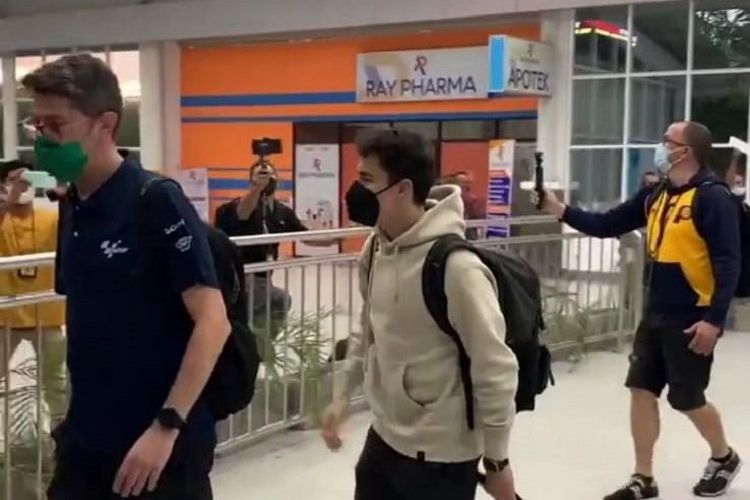 Ikut Tes Pramusim 2022, Marc Marquez Tunjukkan Kehadirannya di Lombok