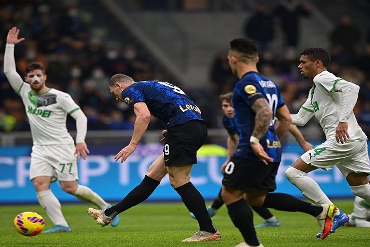 Inter Milan Takluk 0-2 di Kandang Sendiri dari Sassuolo dalam Laga Pekan Ke-26 Serie A, Berikut Rangkumannya