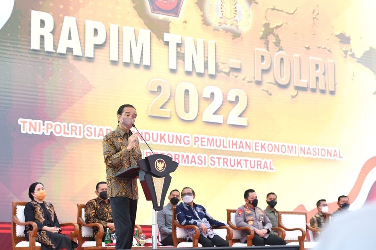 Jokowi Tegur Kedisiplinan TNI-Polri Perihal IKN Saat Rapat Pimpinan, Tak Boleh Ada Pro Kontra
