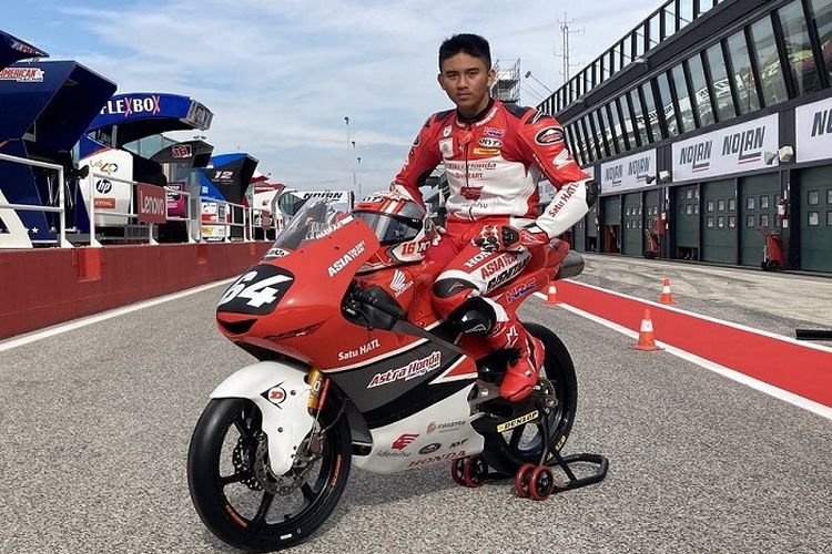 Mario Aji, Pembalap Nasional Indonesia Merasa Senang Bisa Finis di Kejuaraan Dunia Moto3 Grand Prix Qatar
