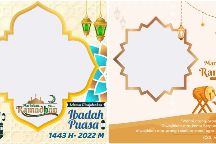 Tinggal Menghitung Hari, Ini 15 Link Twibbon Ramadhan 2022 Lengkap dengan Cara Pasangnya