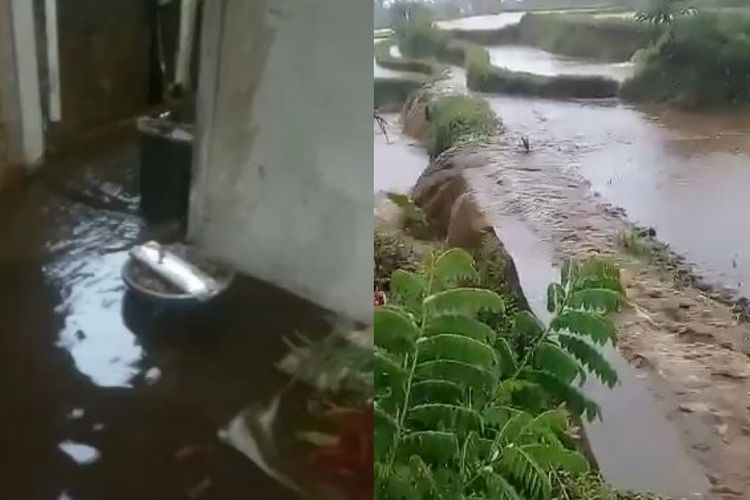 Pembangunan Huntara Korban Semeru Disebut Jadi Penyebab Banjir di Desa Tunggeng Lumajang, Rumah-Sawah Ludes