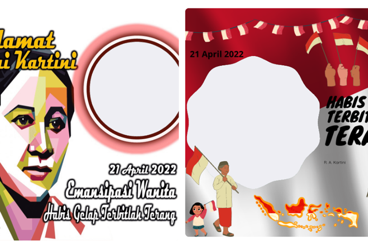 20 Link Twibbon Spesial Hari Kartini 2022, Gelorakan Semarak Emansipasi Wanita Indonesia