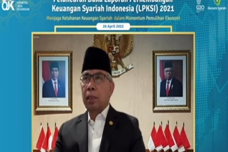 Launching Laporan Perkembangan Keuangan Syariah Indonesia 2021, OJK Torehkan Pertumbuhan Positif