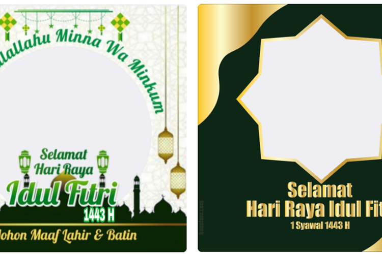 20 Link Twibbon Hari Raya Idul Fitri 1443 Hijriyah, Buat Ucapan Selamat Hari Raya Idul Fitri Lebih Berkesan