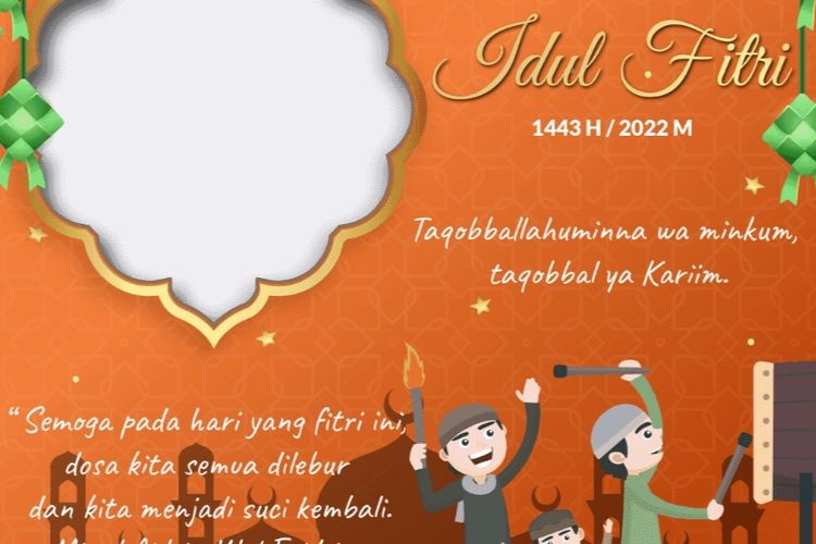 101 Twibbon Idul Fitri 2022, Bermacam Pilihan Keren untuk Semarakkan Lebaran agar Tambah Asyik