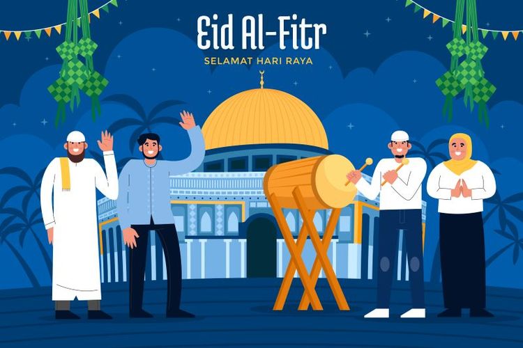 Teks Khutbah Idul Fitri 2022 Menyejukkan Hati Meneguhkan Jiwa, Tema Meraih Kemenangan dengan Ketaatan