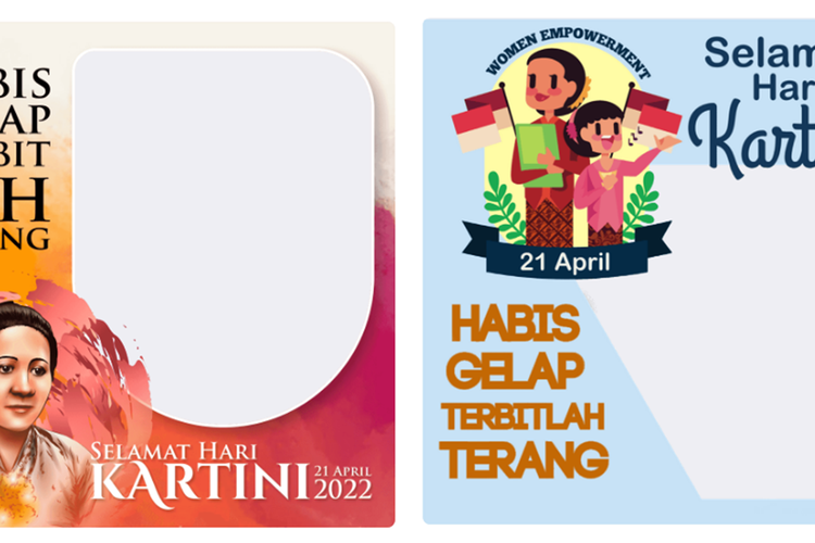 20 Link Twibbon Tema Hari Kartini 2022, Cocok Digunakan di Sosial Media