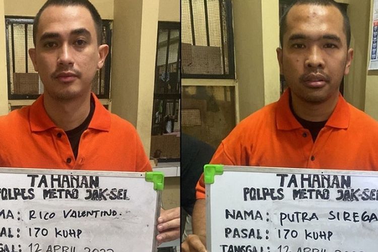 Pemilik PS Store Putra Siregar dan Artis Rico Valentino Resmi Jadi Tersangka Kasus Pengeroyokan di Sebuah Kafe