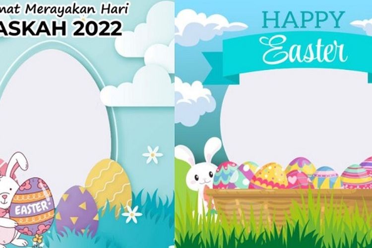 30 LINK Twibbon Hari Paskah 2022 pada Minggu 17 April, Desain Unyu dan Cocok Dibagikan ke Orang Tersayang