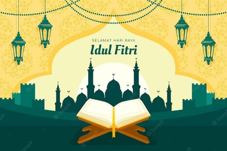 Berikut 10 Twibbon Idul Fitri 2022 Paling Berkesan dengan Desain Pilihan Terbaik