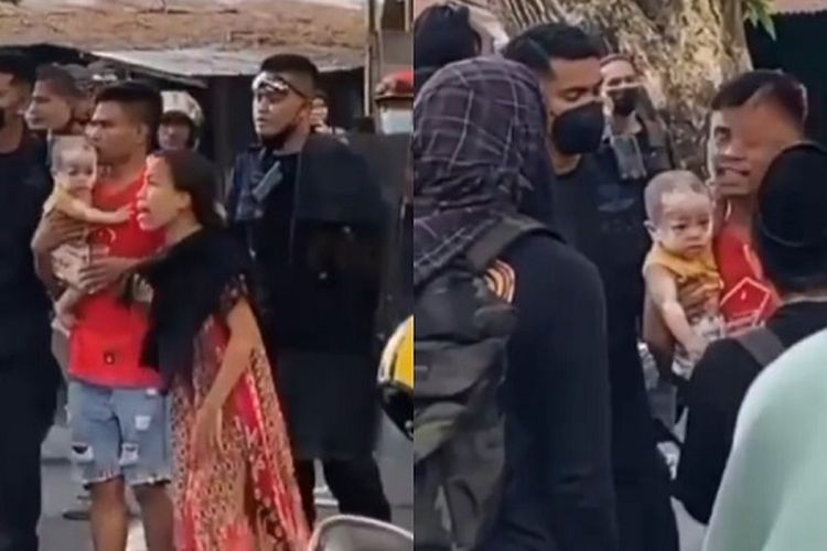 Bayi Umur 5 Bulan Jadi Korban Tembakan Gas Air Mata dalam Demo Tolak Kenaikan Harga BBM dan Sembako di Ternate