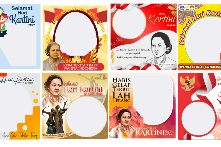 LINK Twibbon Hari Kartini 2022 yang Diperingati pada Kamis 21 April 2022, Disertai Cara Membuatnya