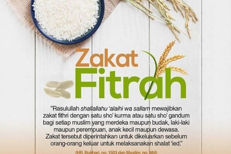 Simak 5 Waktu Tunaikan Zakat Fitrah 2022, Hati-Hati! Bisa Haram jika sampai Bayar di Waktu yang Kelima
