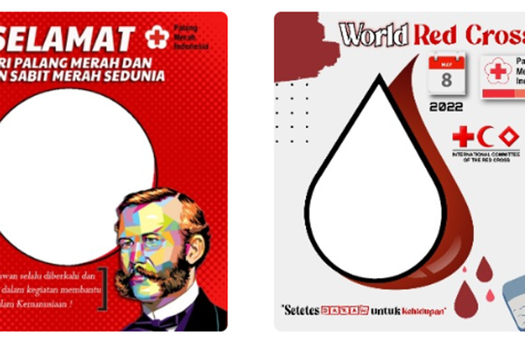 Kumpulan Link Twibbon Hari Palang Merah Sedunia yang Diperingati Pada 8 Mei 2022, Simak Selengkapnya