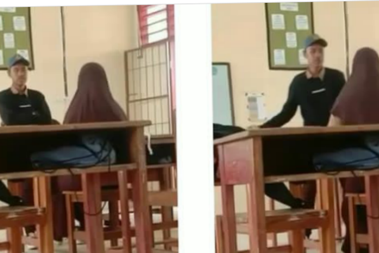 Gegara Dicuekin, Seorang Siswa SMAN 9 Pinrang Nekat Tampar Pacar di Dalam Kelas, Videonya Viral Korban Lapor