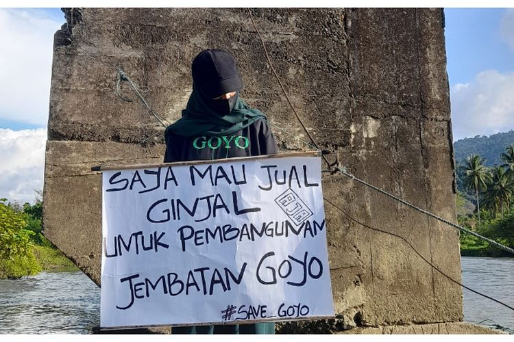 Alin Pangalima Viral Jual Ginjal Demi Jembatan Goyo Bolmut Sulawesi Utara, Ini Fakta Menarik Mahasiswi Itu