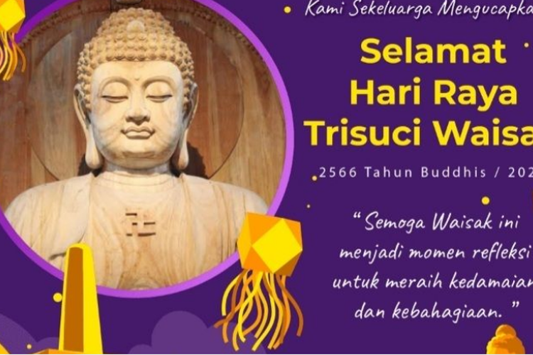 15 Ucapan Selamat Hari Raya Waisak 2022, Maknanya Mendalam dan Cocok untuk Caption Story di Media Sosial