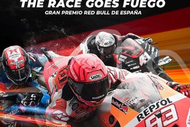 Link Live Streaming Trans7 MotoGP Spanyol 2022, Minggu 1 Mei 2022, Race Mulai Pukul 19.00 WIB