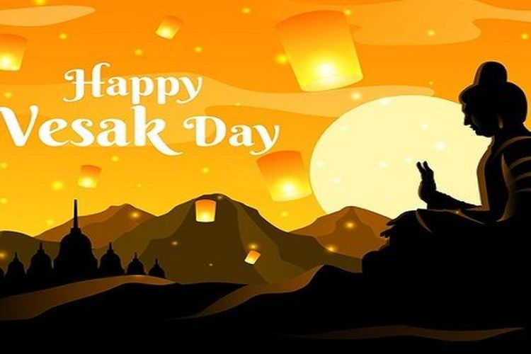 Inilah 15 Twibbon Hari Waisak 2022 dengan Desain Menarik dan Kekinian, Cocok Dipakai Story WA, FB Serta IG