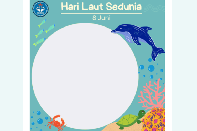 Hari Laut Sedunia 2022: Berikut 10 Link Twibbon Paling Kece Buat Unggahan di Media Sosial, Ambil di Sini