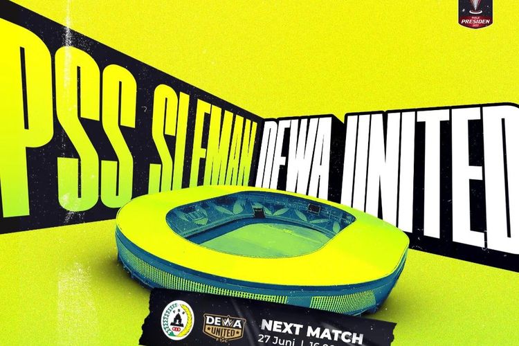Link Live Streaming PSS Sleman vs Dewa United, Laga Sengit Dua Tim Ambisi Lolos 8 Besar Piala Presiden 2022