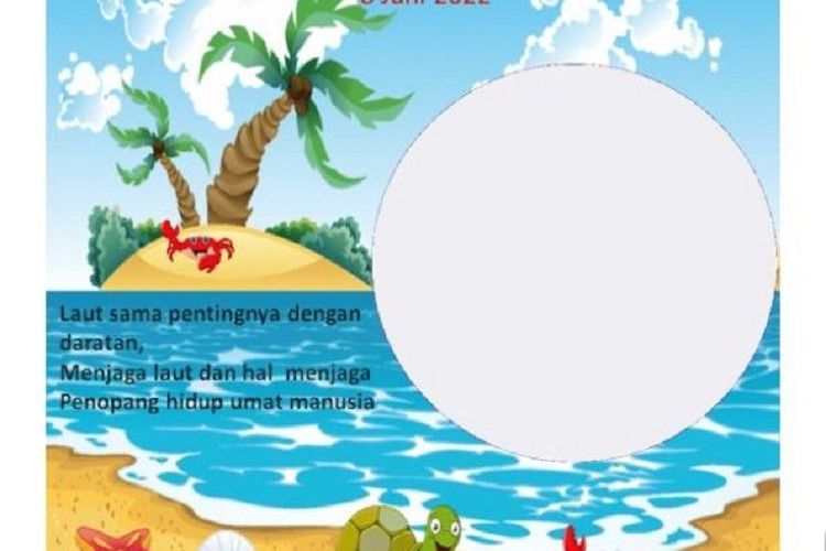 Besok Hari Laut Sedunia 2022, Berikut 10 Twibbon Terbaru untuk Dijadikan Story di Media Sosial, Gratis!