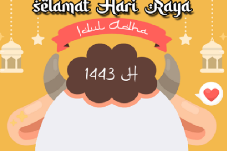 Kumpulan Twibbon Idul Adha 2022 atau 1443 H, Modelnya Elegan dan Kekinian Cocok untuk Status WA, FB dan IG