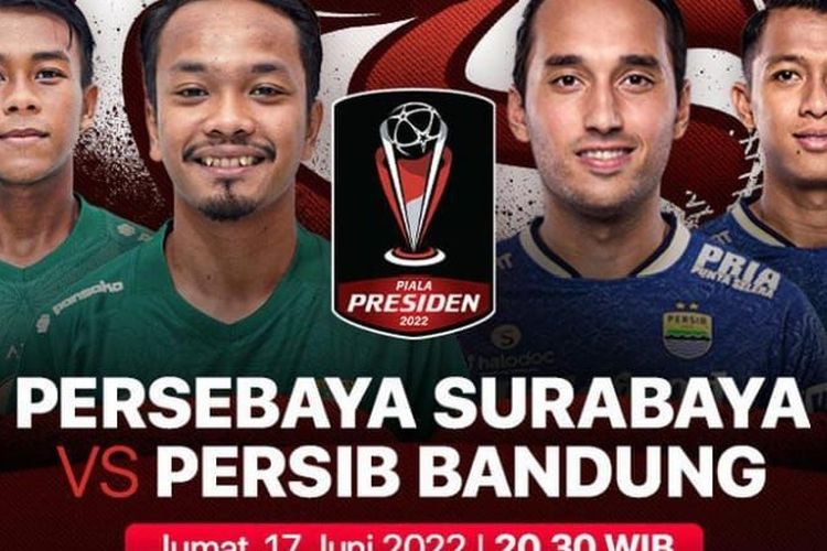 Link Live Streaming Persib Bandung vs Persebaya Surabaya Hari Ini, Duel Seru Grup C Piala Presiden