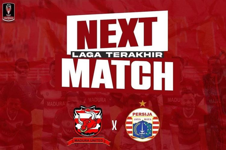Link Live Streaming Madura United vs Persija Jakarta di Piala Presiden 2022, Akses di Sini Gratis