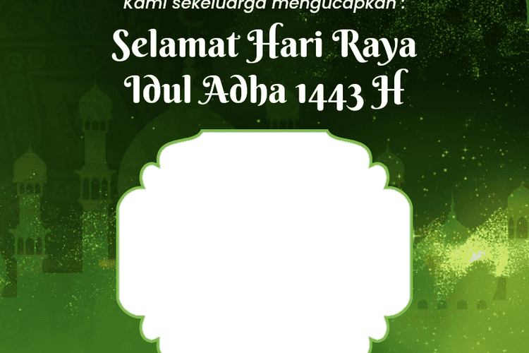 Berikut 10 Link Twibbon Hari Raya Idul Adha 2022 yang Bisa Dipakai Buat Unggahan di Media Sosial