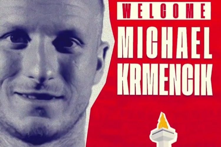 Resmi Diumumkan, Michael Krmencik akan Menjadi Striker Asing Persija Jakarta di Liga 1 2022 dan 2023