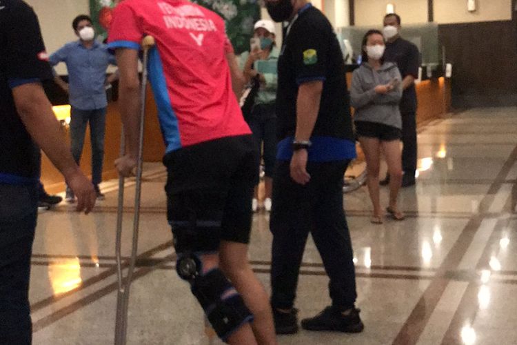 Terkonfirmasi! Yeremia Rambitan Alami Cedera ACL Usai Berlaga di Perempat Final Indonesia Open 2022