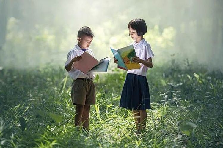 Kunci Jawaban Tema 1 Kelas 5 SD Halaman 34 dan 35 Buku Tematik Subtema 1 Pembelajaran 4, Gotong Royong