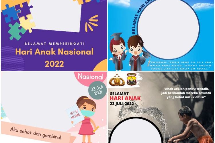 Apa Tema Hari Anak Nasional 2022? Berikut Penjelasannya Lengkap dengan 10 Twibbon Paling Kece untuk Status
