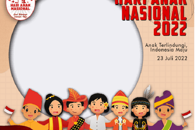 20 Twibbon Hari Anak Nasional 2022 Terpopuler: Ambil Gratis di Sini Lengkap dengan Cara Pemasangannya