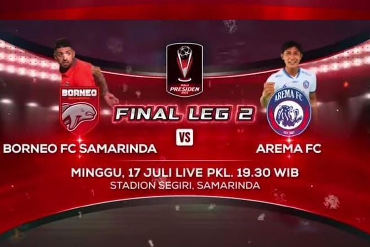 Borneo FC vs Arema FC Malam Ini: Inilah Jumlah Hadiah Juara Pertama Piala Presiden 2022, Berapa Miliar?