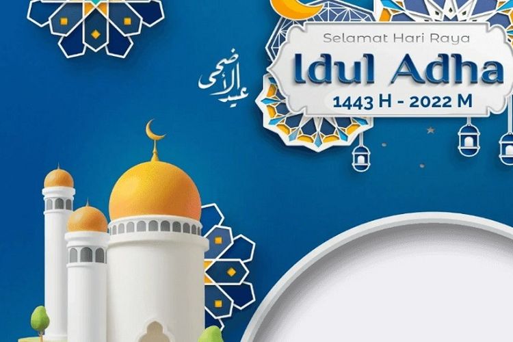 Sambut Idul Adha 2022 dengan 10 Model Twibbon Terbaik, Dijamin Keren untuk Unggahan Status di Medsos