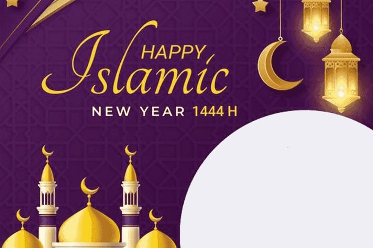 15 Link Twibbon Ucapan Selamat Tahun Baru Islam 2022 atau 1 Muharram 1444 Hijriah Desain Terbaru dan Menarik