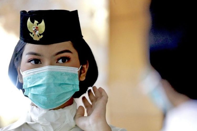 Sosok Valentina Dyastika, Pembawa Baki Bendera pada Upacara HUT RI ke 77, Cantiknya Bukan Kaleng-Kaleng