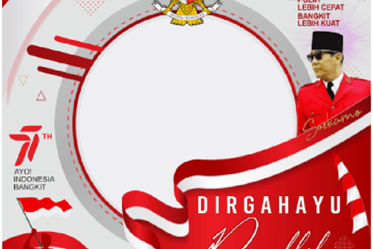 LINK Twibbon HUT ke 77 RI, 17 Agustus 2022, Dilengkapi dengan Cara Memasangnya