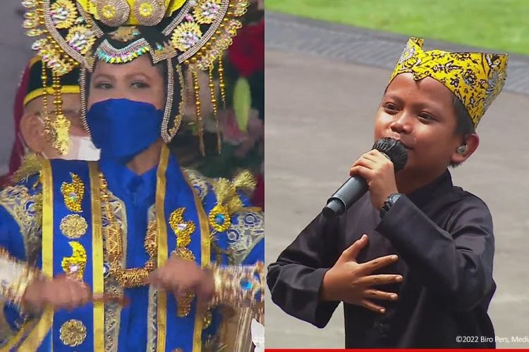 Farel Prayoga Bawakan Lagu Ojo Dibandingke saat HUT RI ke 77, Istana Negara dan Ibu Negara Iriana ‘Ambyar’!