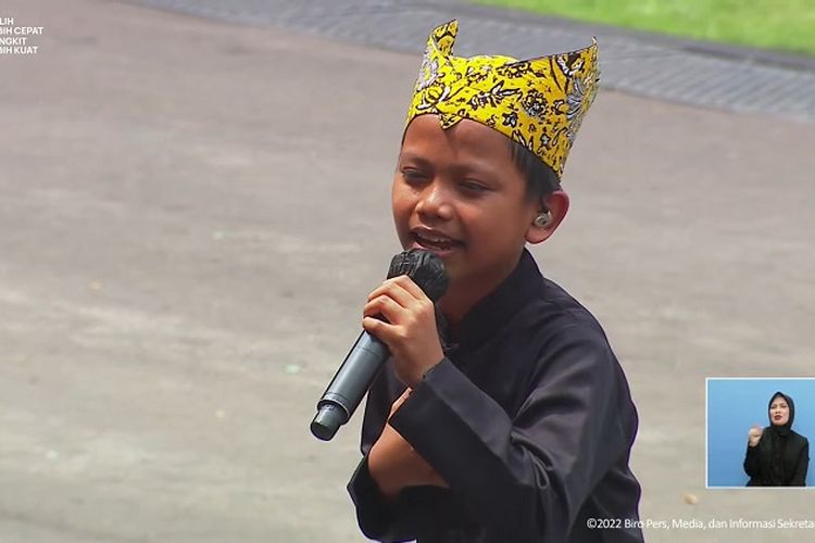 Lirik Lagu Ojo Dibandingke yang Dibawakan Farel Prayoga di HUT RI ke 77 di Istana Merdeka pada 17 Agustus 2022