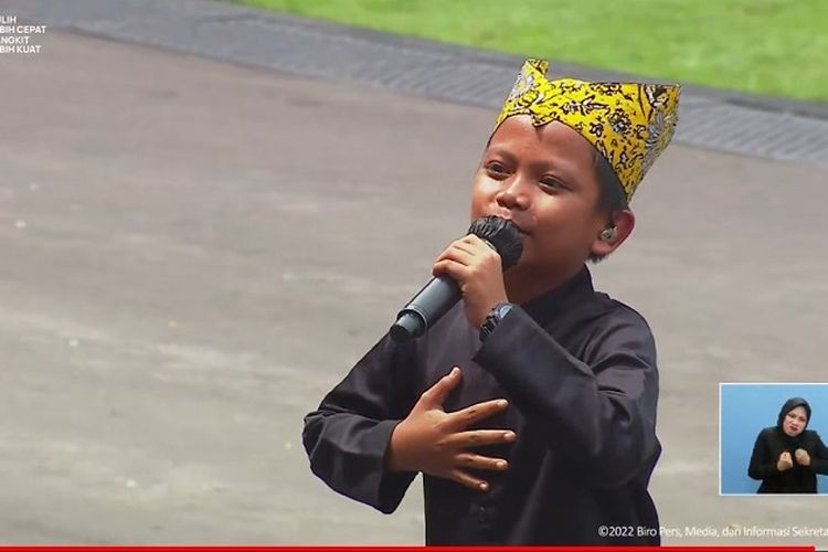 Profil dan Biodata Farel Prayoga, Penyanyi Cilik ‘Ojo Dibandingke’ Hebohkan Istana Negara saat HUT RI ke-77