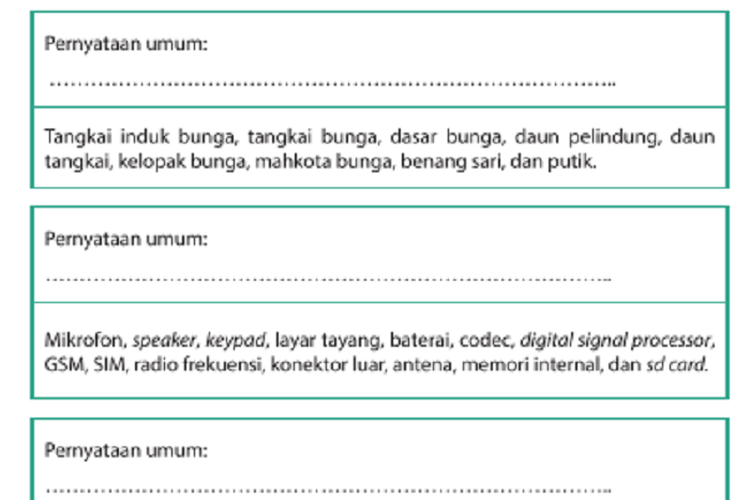 Kunci Jawaban Bahasa Indonesia Kelas 9 SMP Halaman 25 26 27 Kegiatan 3 Latihan Kebahasaan