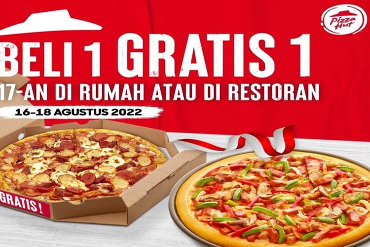 Daftar Promo HUT RI ke-77, 17 Agustus 2022: Starbucks, Pizza Hut, Jco, hingga McDonalds